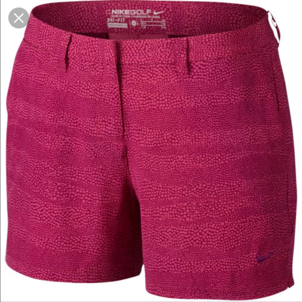 Nike golf Zebra women’s shorts, like new
